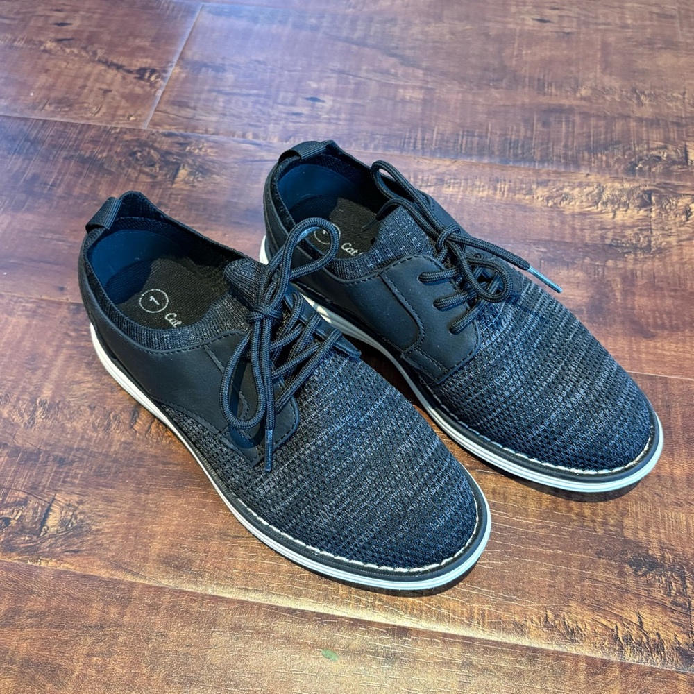 Cat & Jack Black Kids Dress Shoes